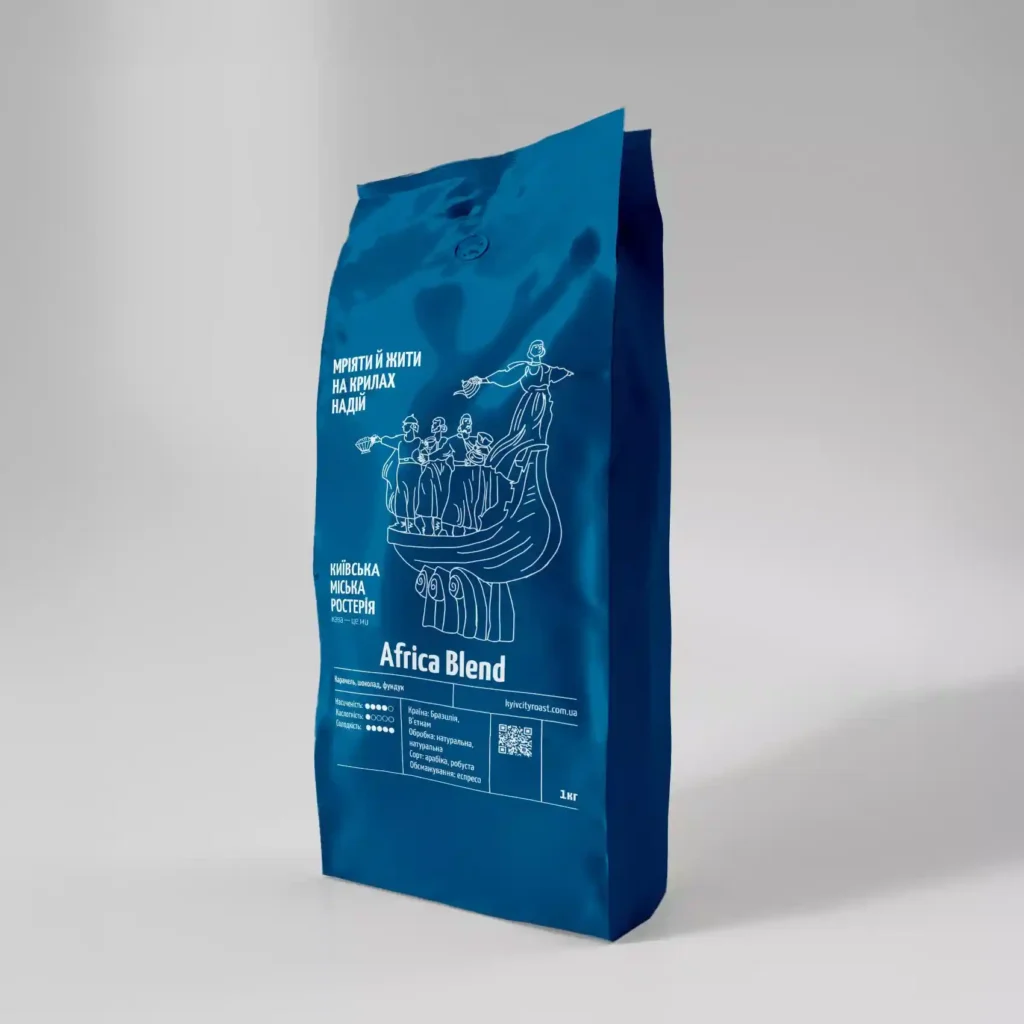 Coffee beans Blend Africa Arabica 50% & Robusta 50% espresso
