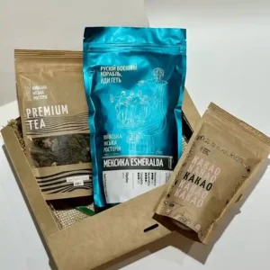 Premium gift set No. 5: coffee, tea, cocoa