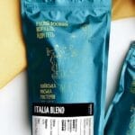 Ground coffee Italia Blend blend Arabica 80% Robusta 20% espresso