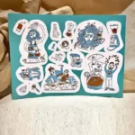 Стикерпак "Кофейное творчество"