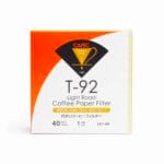 Redirect - Paper filters CAFEC T-92 Light Roast Coffee Paper Filter, for one serving of coffee, pack of 40 pcs