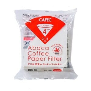 Фільтри паперові CAFEC ABACA  Cup4 100 шт на 2 - 4 порції кави