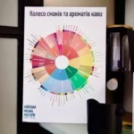 Колесо смаків та ароматів кави 42 см х 30 см