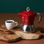 Гейзерная кофеварка 150 мл Moka Induction Red 2-4 чашки 150 мл Moka Induction Red