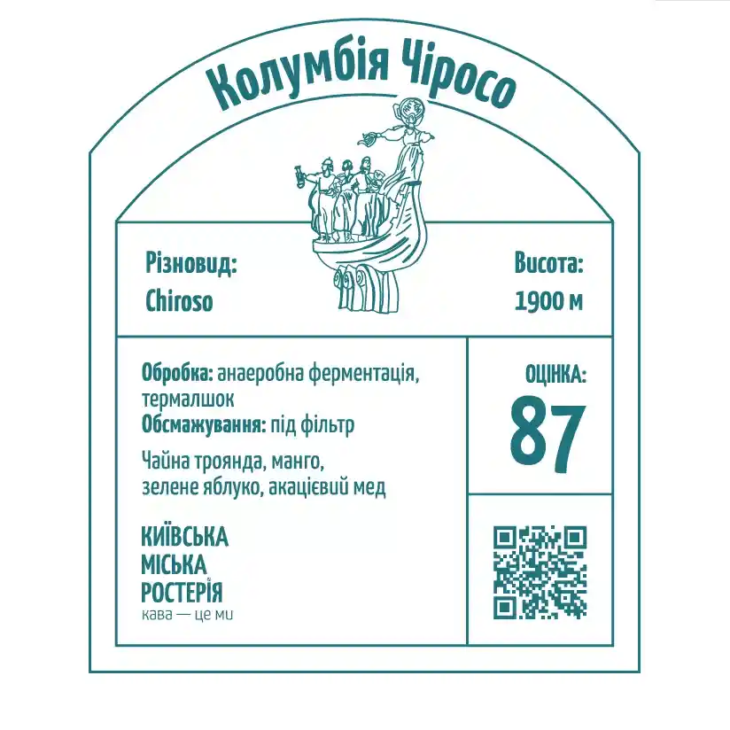 Колумбія Чіросо під фільтр 87 балів - Зображення 2