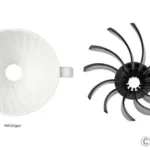 Пуровер HARIO V60 Suiren 02 Dripper Black & White воронка лійка для кави