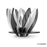 Пуровер HARIO V60 Suiren 02 Dripper Black & White воронка лійка для кави