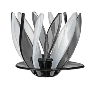 Пуровер HARIO V60 Suiren 02 Dripper Black & White воронка лійка для кави
